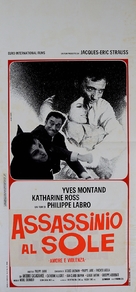 Le hasard et la violence - Italian Movie Poster (xs thumbnail)