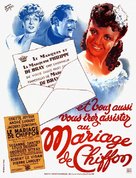 Mariage de Chiffon, Le - French Movie Poster (xs thumbnail)