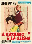 The Barbarian and the Geisha - Italian Movie Poster (xs thumbnail)