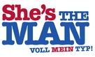 She&#039;s The Man - German Logo (xs thumbnail)