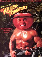 Return of the Killer Tomatoes! - British DVD movie cover (xs thumbnail)
