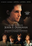 The Death and Life of John F. Donovan - Italian Movie Poster (xs thumbnail)