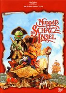 Muppet Treasure Island - German DVD movie cover (xs thumbnail)