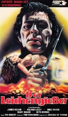 Crucible of Terror - German VHS movie cover (xs thumbnail)