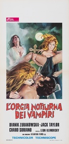Org&iacute;a nocturna de los vampiros, La - Italian Movie Poster (xs thumbnail)