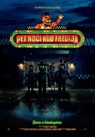 Five Nights at Freddy&#039;s - Serbian Movie Poster (xs thumbnail)