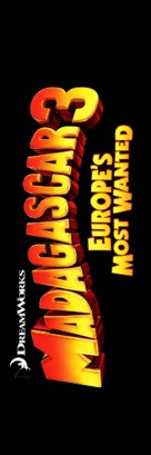 Madagascar 3: Europe&#039;s Most Wanted - Logo (xs thumbnail)