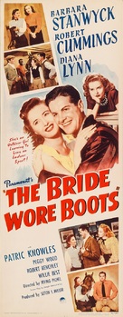 The Bride Wore Boots - Movie Poster (xs thumbnail)