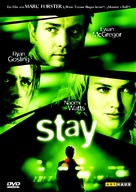 Stay - German DVD movie cover (xs thumbnail)