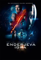 Ender&#039;s Game - Slovenian Movie Poster (xs thumbnail)
