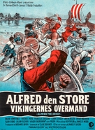 Alfred the Great - Danish Movie Poster (xs thumbnail)