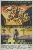 The Four Horsemen of the Apocalypse - Argentinian Movie Poster (xs thumbnail)