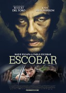 Escobar: Paradise Lost - Chilean Movie Poster (xs thumbnail)