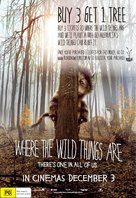 Where the Wild Things Are - Australian Movie Poster (xs thumbnail)