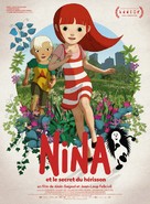 Nina et le secret du h&eacute;risson - French Movie Poster (xs thumbnail)