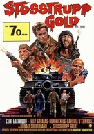 Kelly&#039;s Heroes - German Movie Poster (xs thumbnail)