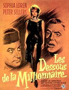 The Millionairess - French Movie Poster (xs thumbnail)