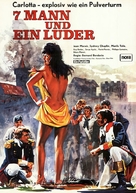 Sept hommes et une garce - German Movie Poster (xs thumbnail)