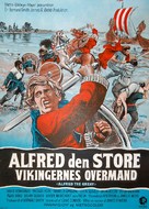 Alfred the Great - Danish Movie Poster (xs thumbnail)