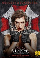 Resident Evil: The Final Chapter - Hungarian Movie Poster (xs thumbnail)