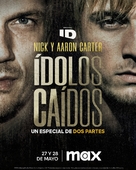 Fallen Idols: Nick and Aaron Carter - Mexican Movie Poster (xs thumbnail)