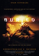 Buried - Norwegian Movie Poster (xs thumbnail)
