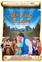 All&#039;s Faire in Love - Theatrical movie poster (xs thumbnail)