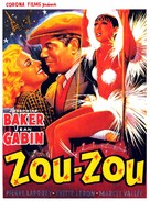 Zouzou - Belgian Movie Poster (xs thumbnail)