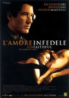 Unfaithful - Italian Movie Poster (xs thumbnail)