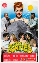 On an Island with You - Spanish Movie Poster (xs thumbnail)