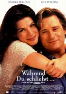 While You Were Sleeping - German Movie Poster (xs thumbnail)