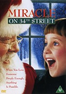 Miracle on 34th Street - British DVD movie cover (xs thumbnail)