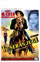 Stranger on Horseback - Belgian Movie Poster (xs thumbnail)