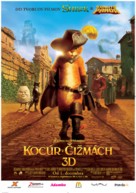 Puss in Boots - Slovak Movie Poster (xs thumbnail)