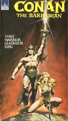 Conan The Barbarian - Finnish VHS movie cover (xs thumbnail)