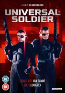 Universal Soldier - British DVD movie cover (xs thumbnail)
