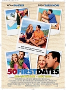 50 First Dates - Danish Movie Poster (xs thumbnail)
