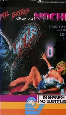 Mil gritos tiene la noche - Spanish VHS movie cover (xs thumbnail)