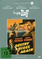 Destry Rides Again - German DVD movie cover (xs thumbnail)