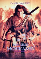 The Last of the Mohicans - Swedish Movie Poster (xs thumbnail)