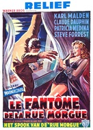 Phantom of the Rue Morgue - Belgian Movie Poster (xs thumbnail)