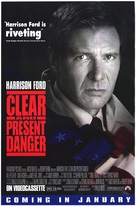 Clear and Present Danger - Video release movie poster (xs thumbnail)