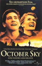 October Sky - German Movie Cover (xs thumbnail)