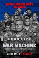 War Machine - Brazilian Movie Poster (xs thumbnail)
