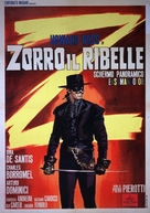 Zorro il ribelle - Italian Movie Poster (xs thumbnail)