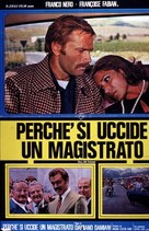 Perch&eacute; si uccide un magistrato? - Italian Movie Poster (xs thumbnail)