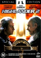 Highlander II: The Quickening - Australian DVD movie cover (xs thumbnail)