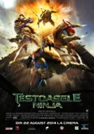 Teenage Mutant Ninja Turtles - Romanian Movie Poster (xs thumbnail)