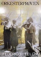 Prova d&#039;orchestra - Danish Movie Poster (xs thumbnail)