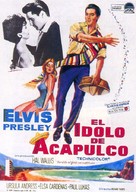 Fun in Acapulco - Spanish Movie Poster (xs thumbnail)